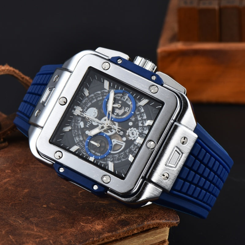 Top Original Brand Men's Fashion Watch, Square Quartz Watch AAA Men's Clock - Customized Watch Store