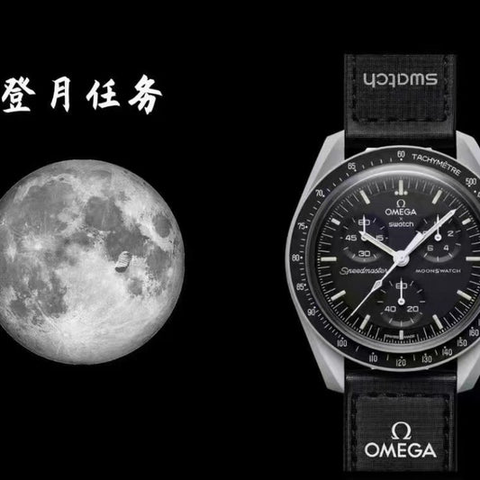 Omega Swatch Ceramics MoonWatch Planet Watch