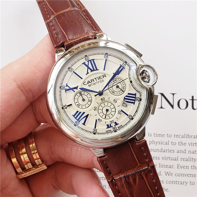 Top Original Brand Men's Fashion Watch Quartz Watch Luxury Sports AAA Men's Clock - Customized Watch Store