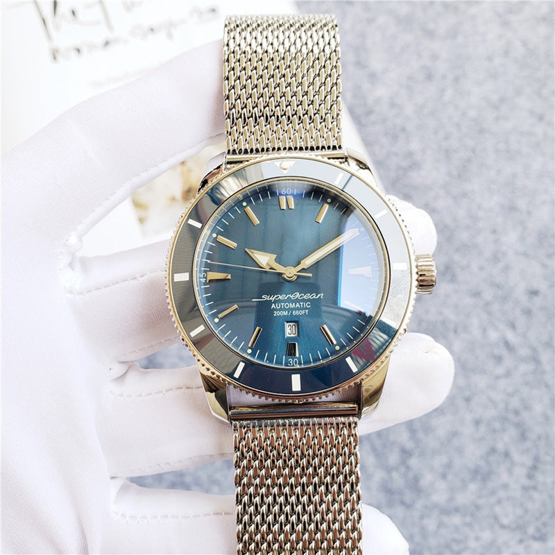 Top Original Brand Men's Watch Mechanical Automatic Date Watch Luxury Sports AAA Men's Clock - Customized Watch Store