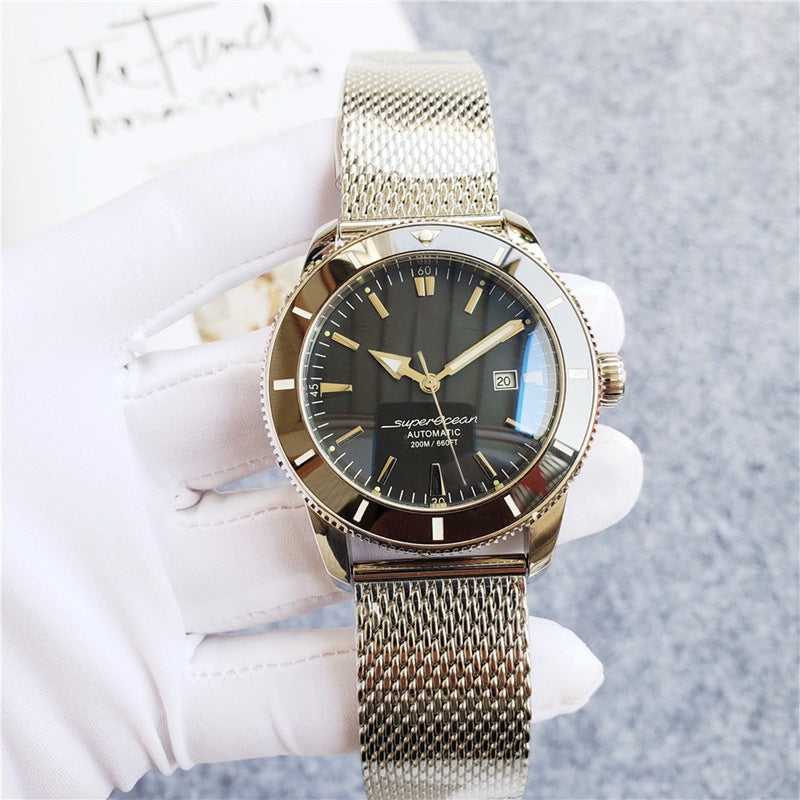 Top Original Brand Men's Watch Mechanical Automatic Date Watch Luxury Sports AAA Men's Clock - Customized Watch Store