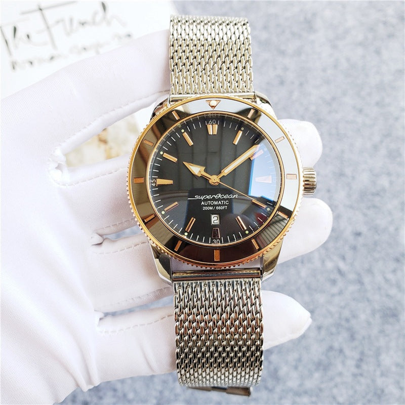 Top Original Brand Men's Watch Mechanical Automatic Date Watch Luxury Sports AAA Men's Clock - Customized Watch Store