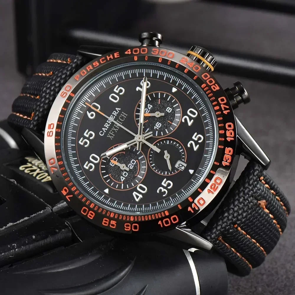 Top Hot Original Brand Quartz Watches for Men Multifunction Waterproof WristWatch Business Chronograph Automatic Date AAA Clocks - Customized Watch Store