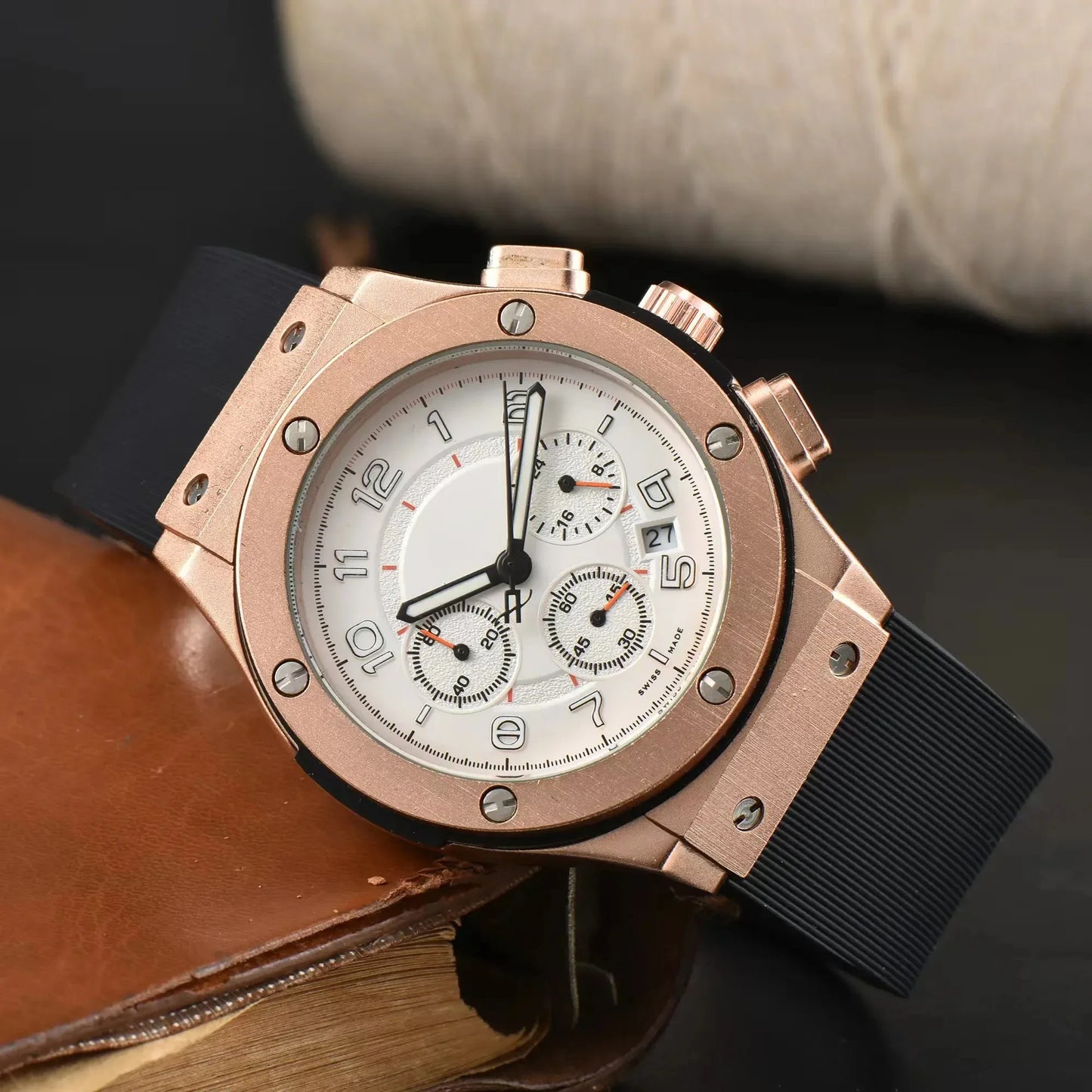 Watch Sports Men's Watch Fashion Trend Quartz Clock Calendar Waterproof Multifunctional Watch - Customized Watch Store