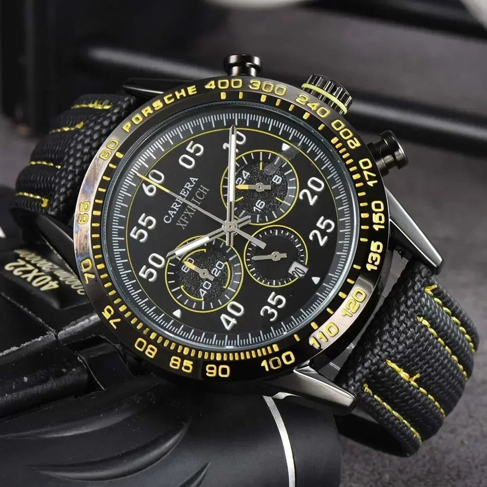 Top Hot Original Brand Quartz Watches for Men Multifunction Waterproof WristWatch Business Chronograph Automatic Date AAA Clocks - Customized Watch Store