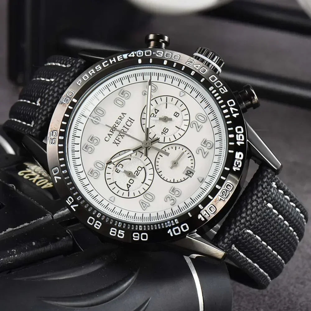 Top Hot Original Brand Quartz Watches for Men Multifunction Waterproof WristWatch Business Chronograph Automatic Date AAA Clocks - Customized Watch Store