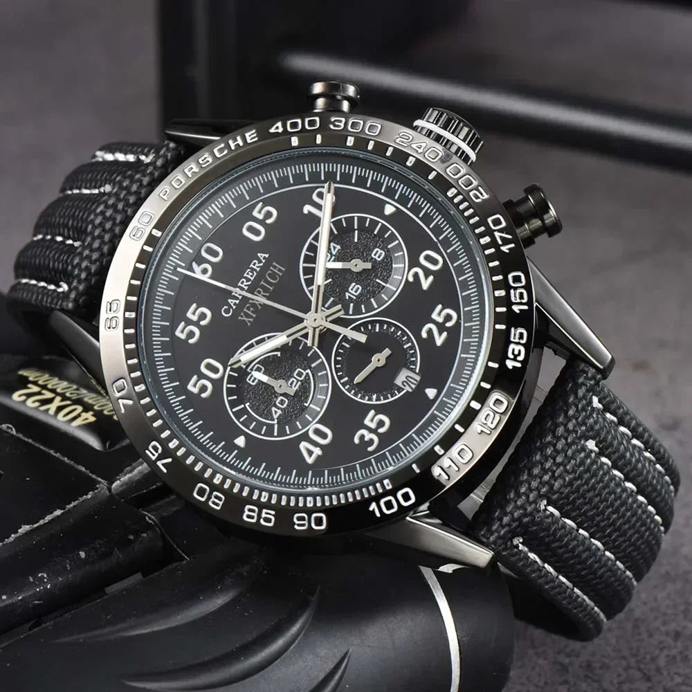 Top Hot Original Brand Quartz Watches for Men Multifunction Waterproof WristWatch Business Chronograph Automatic Date AAA Clocks - Customized Watch Store