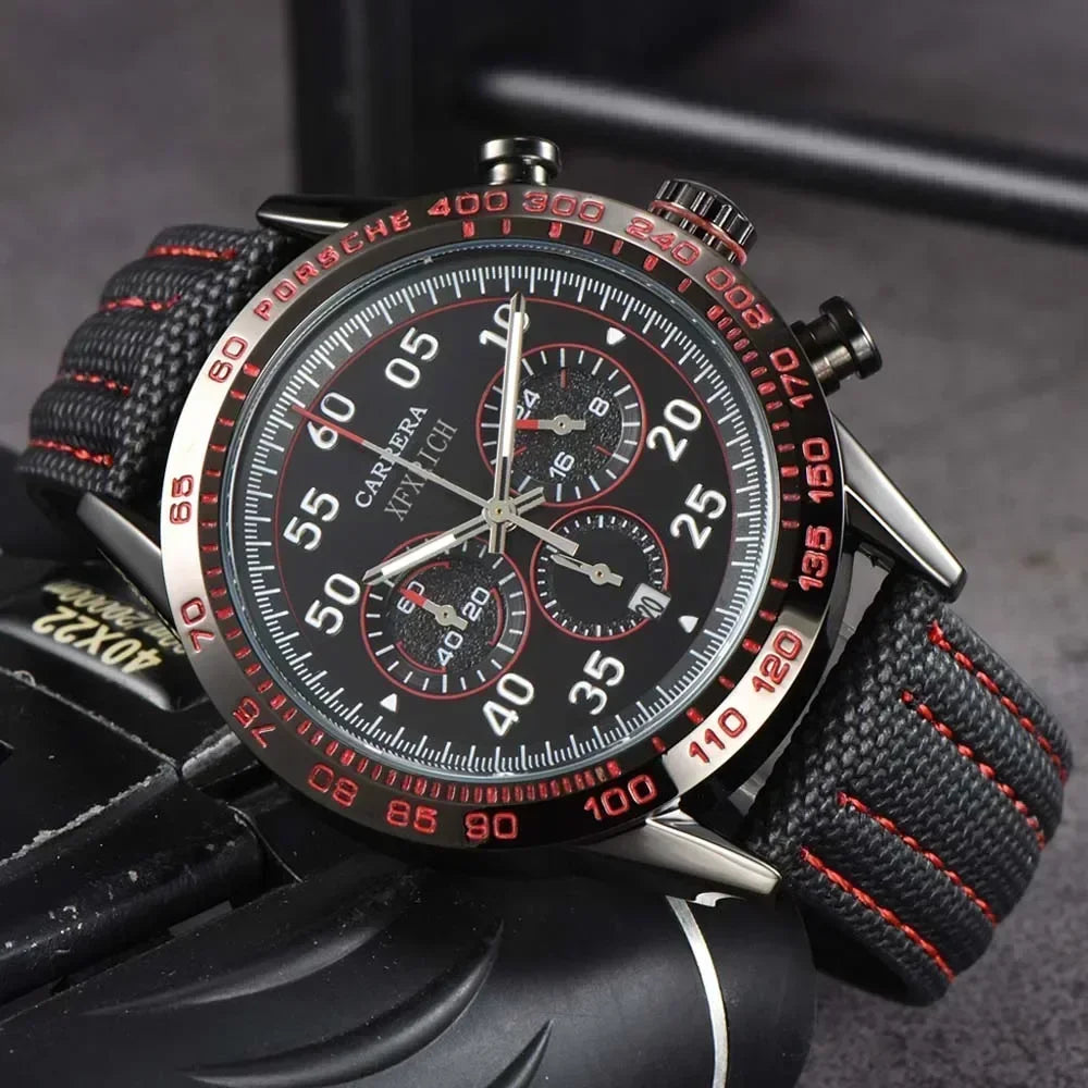 Top Hot Original Brand Quartz Watches for Men Multifunction Waterproof WristWatch Business Chronograph Automatic Date AAA Clocks - Customized Watch Store