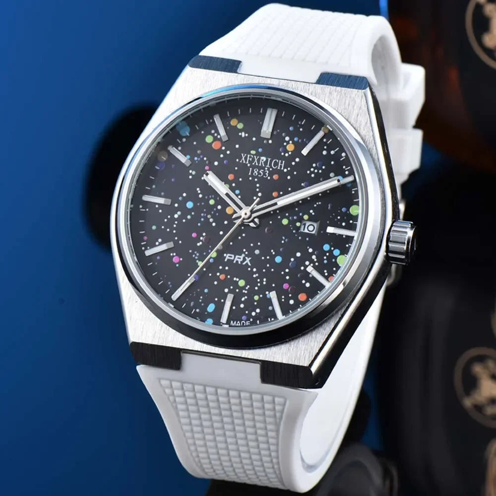 Top AAA+ Original Brand Top Watches for Men Classic PRS Styles Full Stainless Steel Automatic Date Watch Fashion Business Clocks - Customized Watch Store