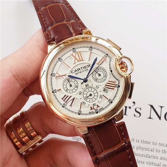 Top Original Brand Men's Fashion Watch Quartz Watch Luxury Sports AAA Men's Clock - Customized Watch Store